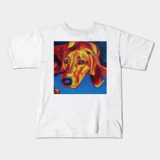 Redbone Coonhound Kids T-Shirt